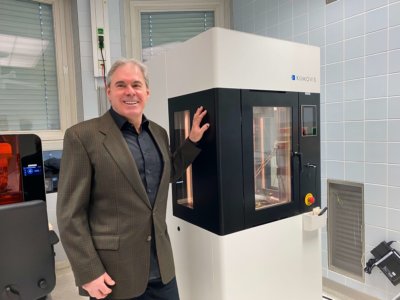 3D-Drucker Kumovis R1 und Patient