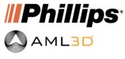 Phillips Corporation und AML3D Logos