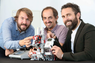 Team mit dem LEGO 3D-Drucker Team mit dem LEGO 3D-Drucker