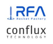 Conflux Technology und Rocket Factory Logos