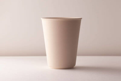 3D-gedruckter To-Go-Becher aus Ton