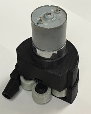 3D-gedruckte Vakuumpumpe