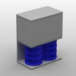 Grafik aus der Studie zum entwickelten mikro-hydroelektrischen Stromerzeugungsgerät