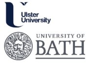 University of Bath und Ulster University Logos