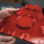 3D-gedruckte Abdeckung