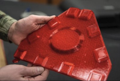 3D-gedruckte Abdeckung