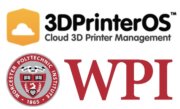 3DPrinterOS und WPI Logo
