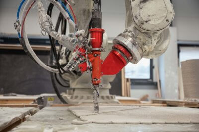 3D-Druck von Concrete 3D am Bauhof Bludenz