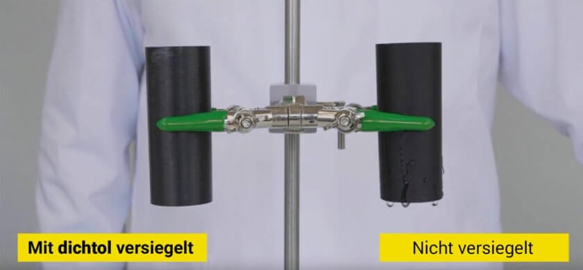 Vergleich mit und ohne