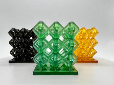 Objekte aus den COR-Materialien