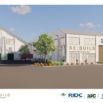 Render der geplanten Fertigungsanlage