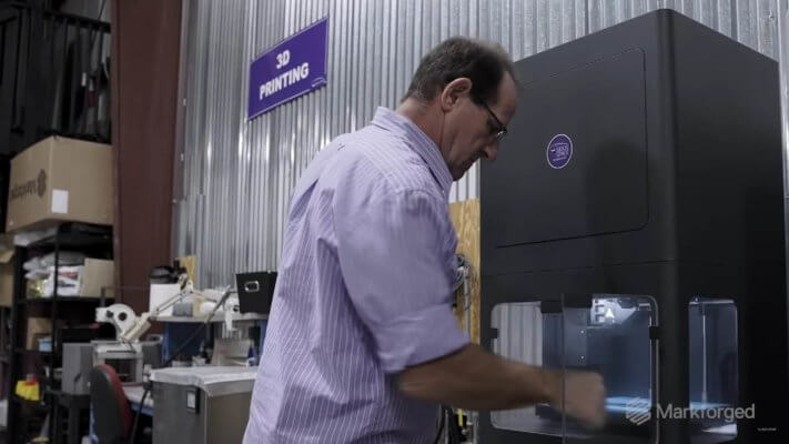 Boschi an 3D-Drucker von Markforged