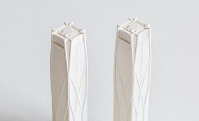 Vergleich Druck mit Geschwindigkeitsmodus und ohne