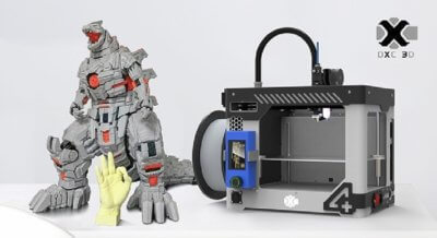 DXC-A4G und 3D-Druck-Beispiele DXC-A4G und 3D-Druck-Beispiele