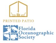 Printed Patio und Florida Oceanographic Society Logos
