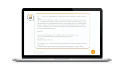 Authentise bringt mit 3DGPT die KI ChatGPT zum 3D-Druck Screenshot 3DGPT