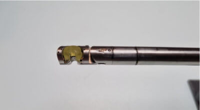 Spitze mit 3D-Druck stabilisiert