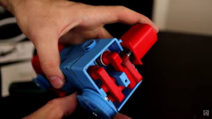 Nahaufnahme des VTEC-Systems in Bowens Werk