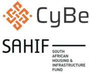 SAHIF und CyBe Construction Logos