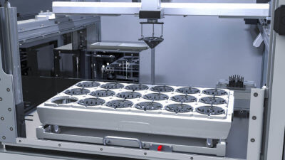 18 Bauteile in Maschine 18 Bauteile in Maschine