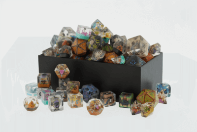 3D-gedruckte Würfel von Dice Conjurer 3D-gedruckte Würfel von Dice Conjurer