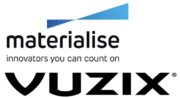 Logos Materialise und Vuzix