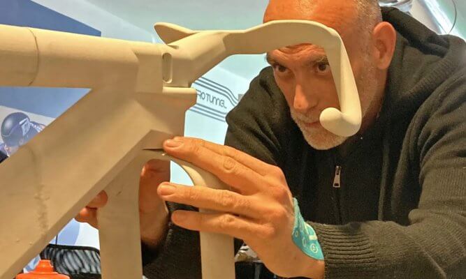 TRed Bike im Zusammenbau