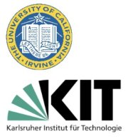Karlsruhe Institut für Technologie und University of California, Irvine Logos