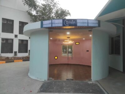 3D-gedrucktes Gebäude "The Arc"