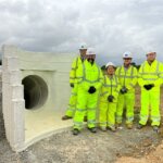 A30-Autobahn in Cornwall erhält 3D-Druck-Betonkopfwand
