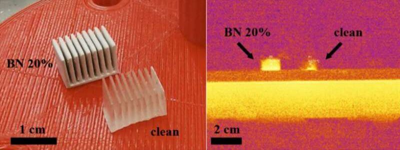 3D-Druck Kühlkörper mit Bor-Flocken
