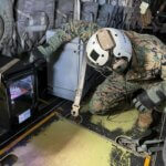 3D-Drucker in einem Militärflugzeug