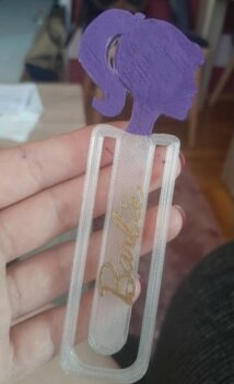 3D-gedrucktres Lesezeichen