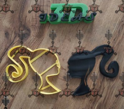 3D-druckbare Ausstecher (im Bild)