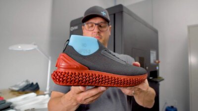3D-gedruckter Schuh von Made Plus dank Xtreme 8K Technik