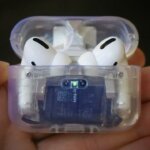 Transparentes 3D-gedrucktes Ladegehäuse für AirPods Pro
