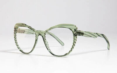 3D-gedruckte Brille transluzentes Material von Materialise