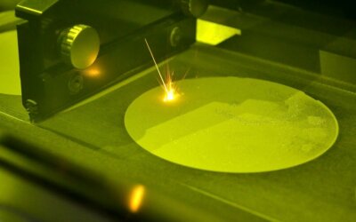 Laser-Metall-3D-Drucker für fortschrittliche Fertigung 3D-Drucker verarbeitet Metall mittels Laser im Druckprozess