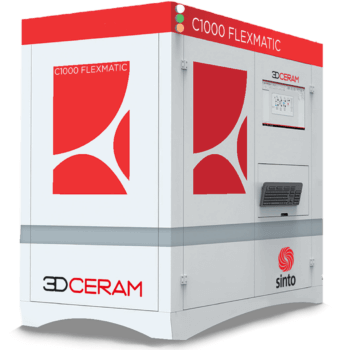 3DCeram C1000 Flexmatic auf der Formnext 2023 3D-Drucker C1000 Flexmatic von 3DCeram