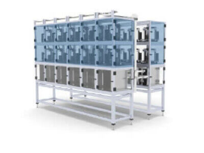 print-RACK 3D-Druck Automatisierungssystem von rossmann automation in Aktion