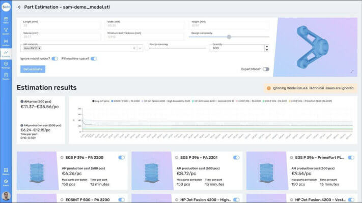 SelectAM: 3D-Druck-News Screenshot SelectAM