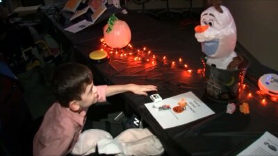 Halloween-Überraschung aus dem 3D-Drucker im Blythedale Children's Hospital Halloween-Überraschung aus dem 3D-Drucker