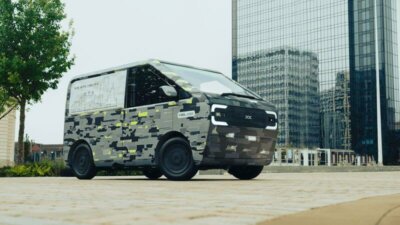 Helixx 3D-gedruckter Elektro-Lieferwagen 3D-gedrucktes Elektrofahrzeug von Helixx