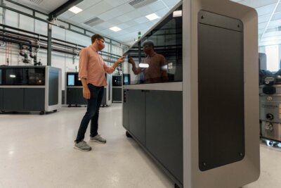 Shop System™ – Metal Binder Jet von ACS Hybrid in Partnerschaft mit Tritone Metal Binder Jet 3D-Drucker von ACS Hybrid