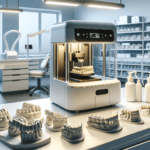 3D-Drucker im Dentalbereich mit Carbon Harzen Pac-Dent Rodin Sculpture, Desktop Health Flexcera Base und Keystone KeyGuard