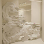 La Manso Store in Barcelona präsentiert organische Displays aus dem 3D-Drucker