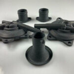 3D-gedruckte Komponenten aus Evonik Lehvoss neuem PA613 Material, vergleichbar mit Spritzgussqualität