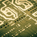 Metallkomplex-Tinten von Electroninks und SAKATA INX im Einsatz auf einem Computer-Board