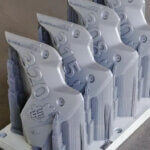 Motorradteile, entworfen auf Synera-Plattform, unterstützt durch Fraunhofer IAPTs Additives Design-Toolkit für effiziente 3D-Druck-Prozesse