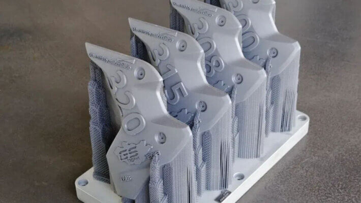 Motorradteile, entworfen auf Synera-Plattform, unterstützt durch Fraunhofer IAPTs Additives Design-Toolkit für effiziente 3D-Druck-Prozesse